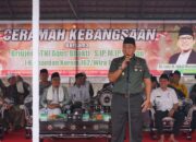 Tingkatkan Nasionalisme Berlandaskan Islam, Danrem 162 Wira Bhakti Berikan Ceramah Kebangsaan 