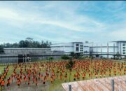 Jaga Kebugaran dan Kekompakan, Warga Binaan Lapas Lombok Barat Rutin Senam Pagi