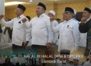 Gelar Halal Bihalal PKB Lobar dan DPW PKB NTB Galakan Program Sejahtera Dari Desa