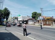 Patroli Intensif Jelang Lebaran Topat, Pos Pam Batulayar Pastikan Keamanan