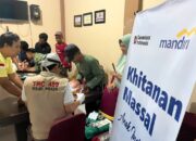 Bank Mandiri Bersama Mandiri Amal Insai (MAI) Jatim Bali – Nusra Khitan Massal Puluhan Anak di Lombok