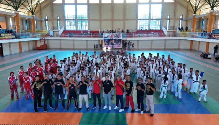 Kejuaraan Tarung Derajat Usia Dini dan Antar Pelajar Digelar, Lobar Targetkan 4 Emas di Porprov 2026