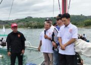Unik Festival Gili Gede Koni Lobar, Lounching Platda Di Tengah Laut