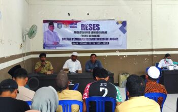 Serap Aspirasi DPRD Haris Karnain Komitment Bentuk Masyarakat Desa berdaya Dan Sejahtera