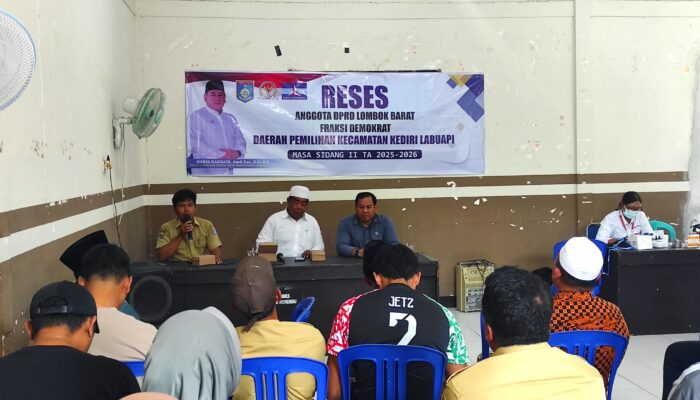 Serap Aspirasi DPRD Haris Karnain Komitment Bentuk Masyarakat Desa berdaya Dan Sejahtera