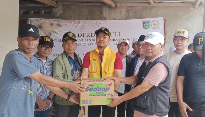 Turun Berikan Bantuan, Ketua DPRD Lobar Lalu Ivan Indaryadi Serukan Solusi Kolaborasi 