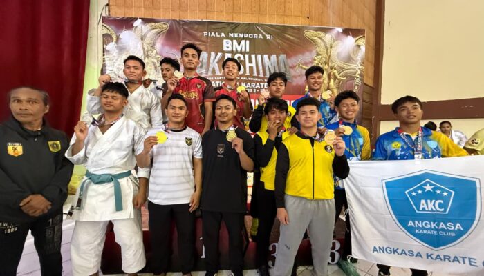 Tim Atlet Karate Lobar Sabet Juara Nasional Di Ajang Menpora  BMI Rakashima Championship