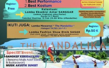 Rayakan Satu Dasawarsa, PWLT dan ITDC Kolaborasi Gelar ” Mandalika Fun Art 2026″:Padukan Seni, Edukasi dan Pariwista