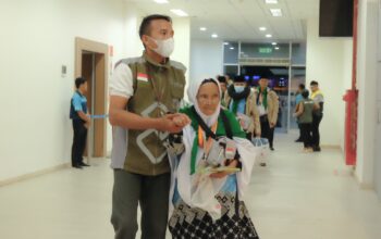 Penerbagan Perdana Embarkasi Haji Lombok Resmi Di Mulai, Bandara Bizam Siap Layani 15 Kloter Jemaah