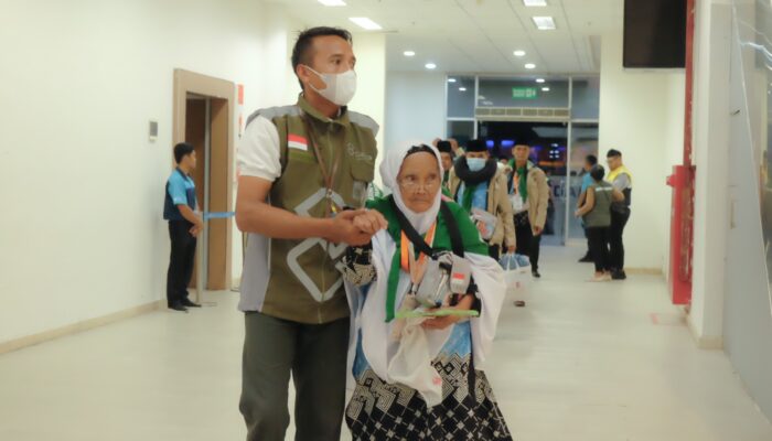 Penerbagan Perdana Embarkasi Haji Lombok Resmi Di Mulai, Bandara Bizam Siap Layani 15 Kloter Jemaah